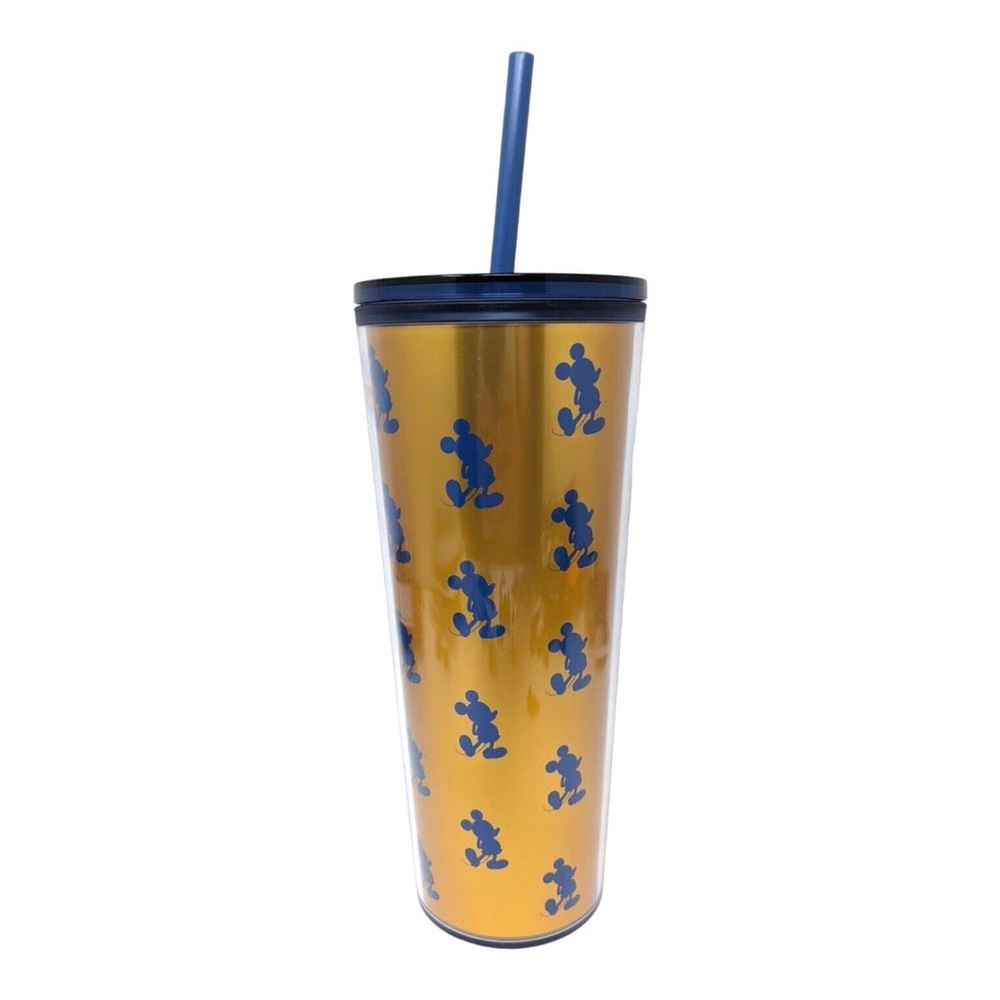 Mickey Mouse Gold EARidescent Walt Disney World 50th Anniversary Tumbler